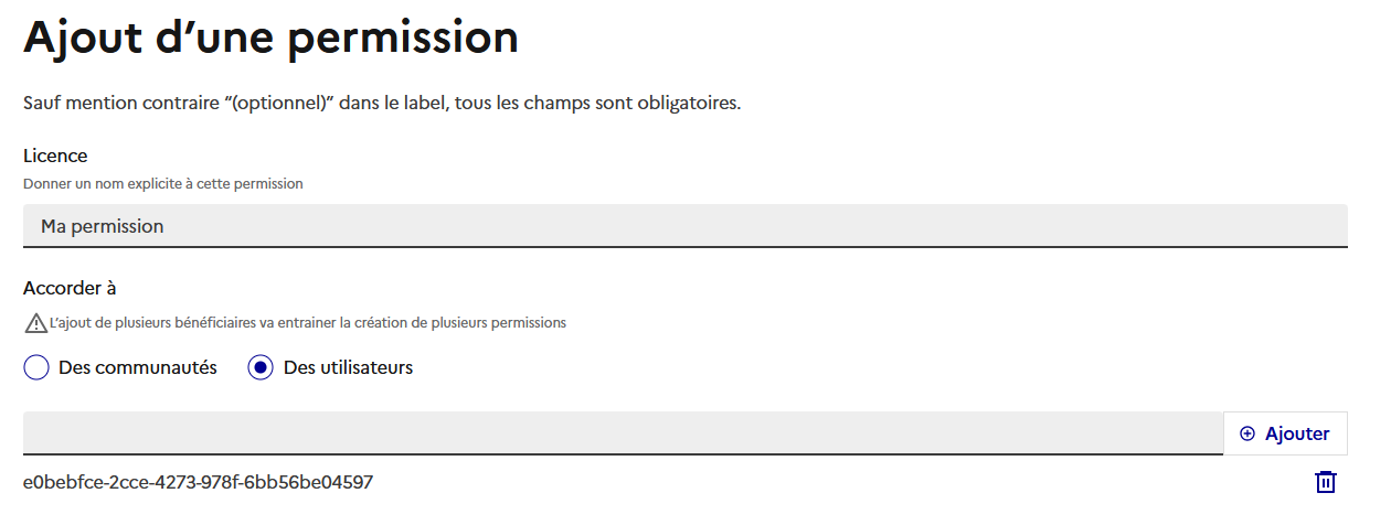 Image décrivant comment ajouter des bénéficiaires