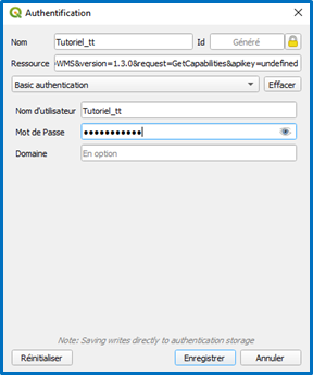 Basic authentification