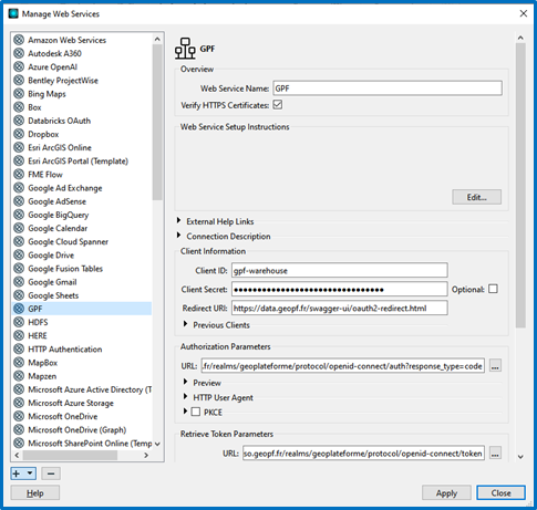 Manage Web Services 1