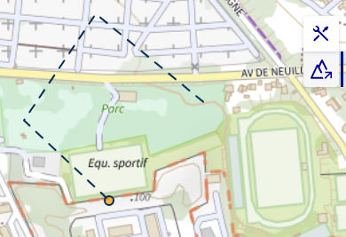 Image décrivant comment créer un profil altimétrique