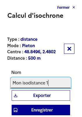 Image décrivant comment enregistrer son résultat