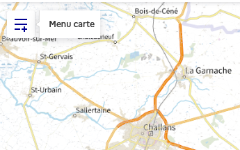 Image décrivant l’icône du menu cartes
