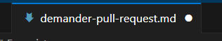 Image décrivant un fichier non enregistré dans Visual Studio